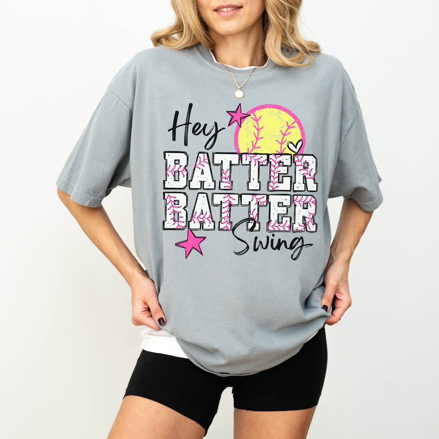Softball Game Day Shirt – Comfort Colors Retro Tee for Softball Moms & Fans