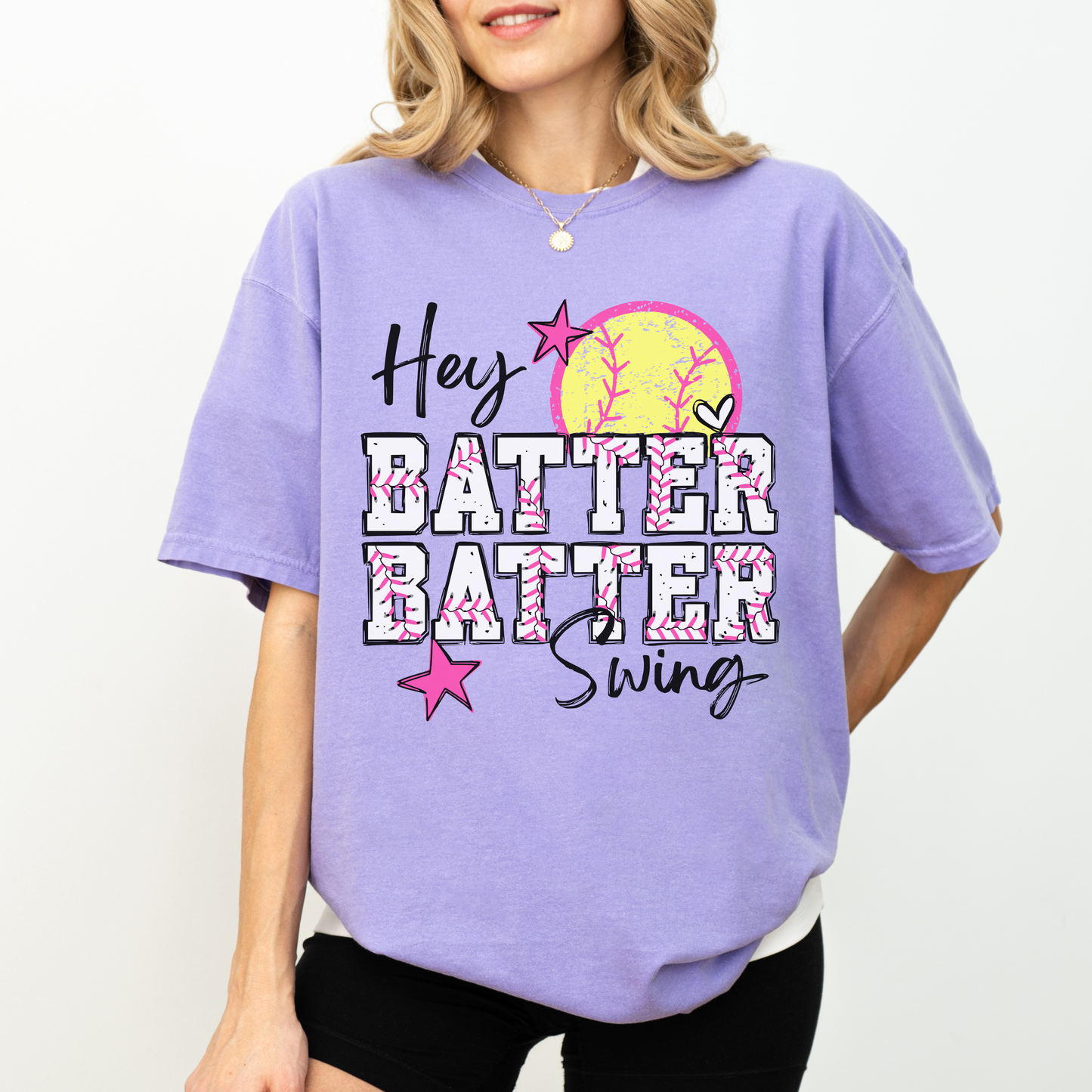 Softball Game Day Shirt – Comfort Colors Retro Tee for Softball Moms & Fans