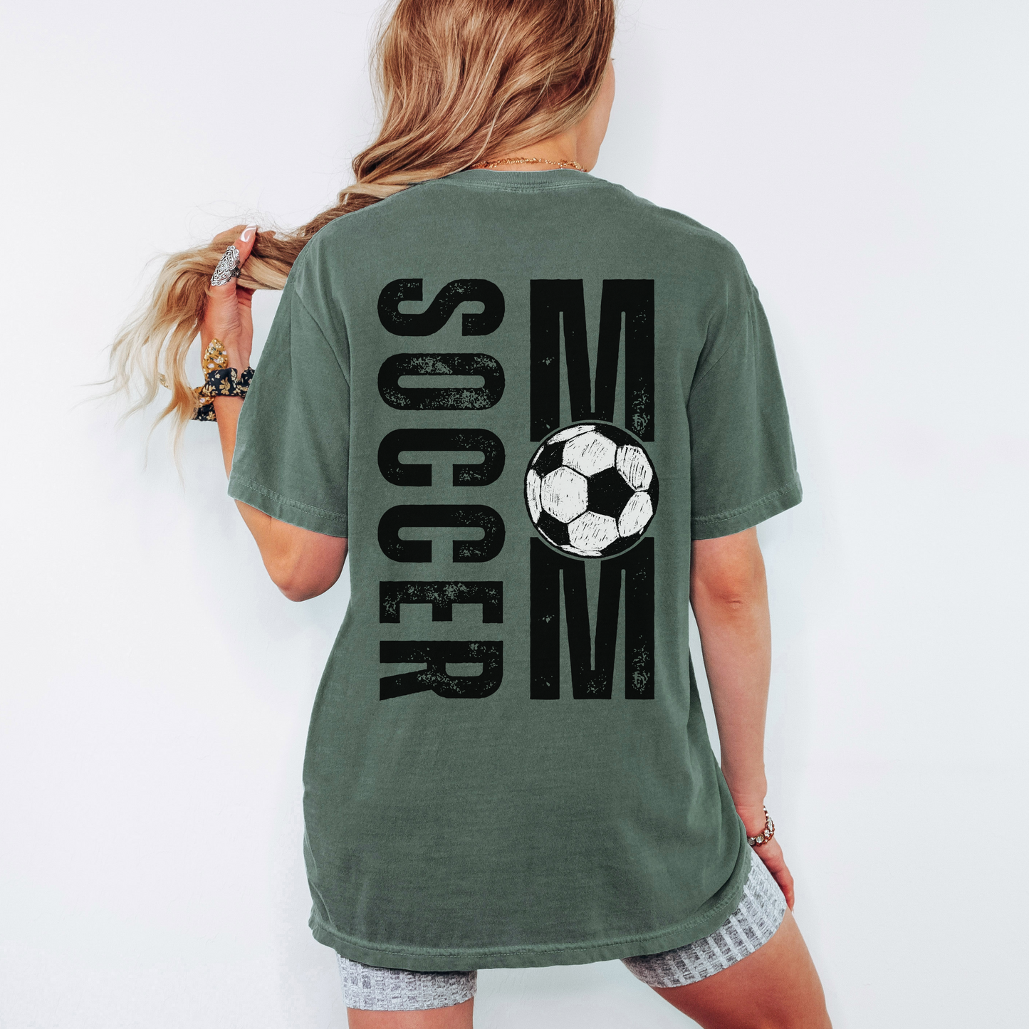 Soccer Mom Comfort Colors Shirt – Bold Game Day Graphic Tee