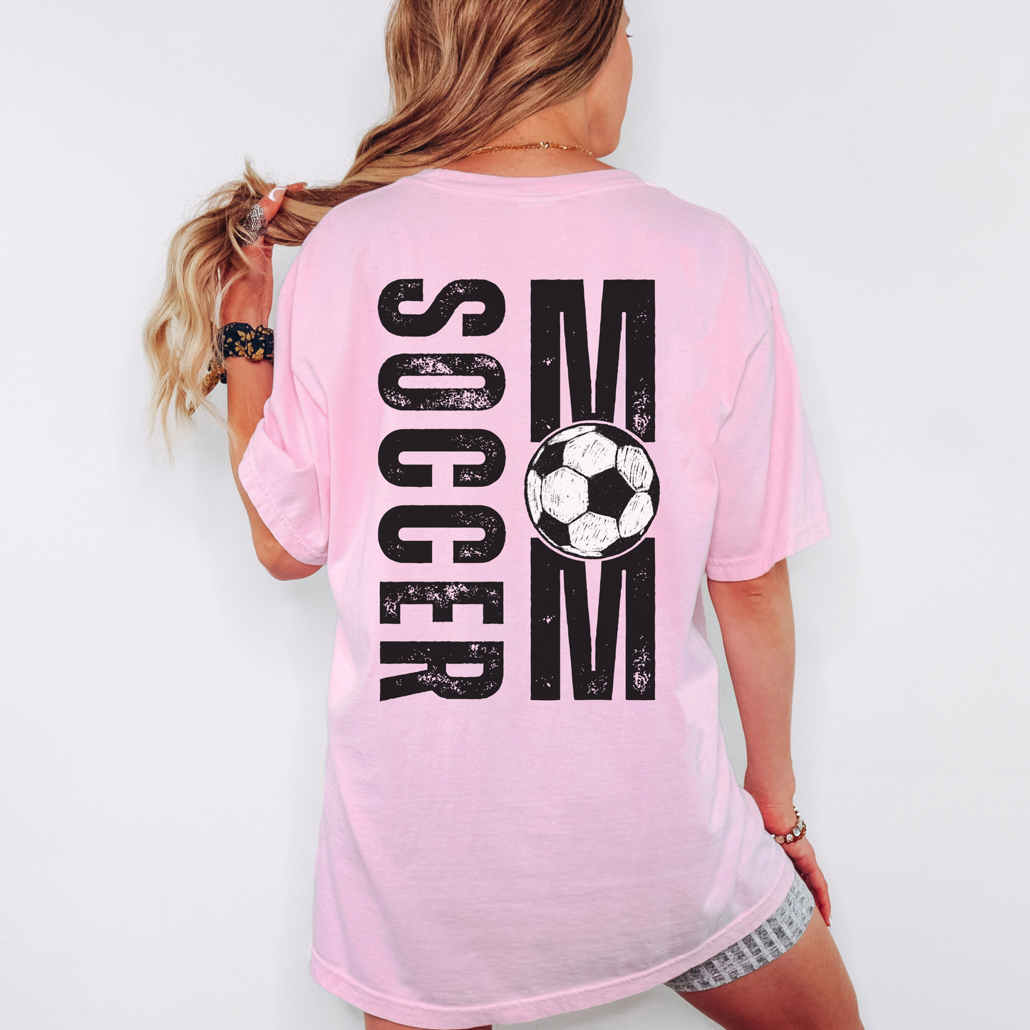Soccer Mom Comfort Colors Shirt – Bold Game Day Graphic Tee