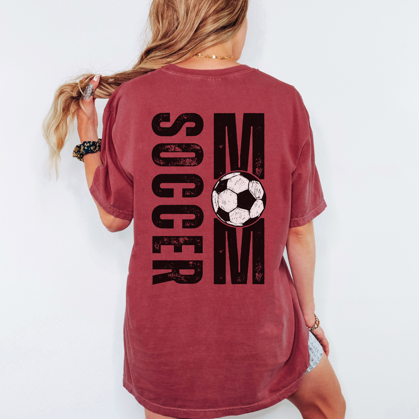 Soccer Mom Comfort Colors Shirt – Bold Game Day Graphic Tee