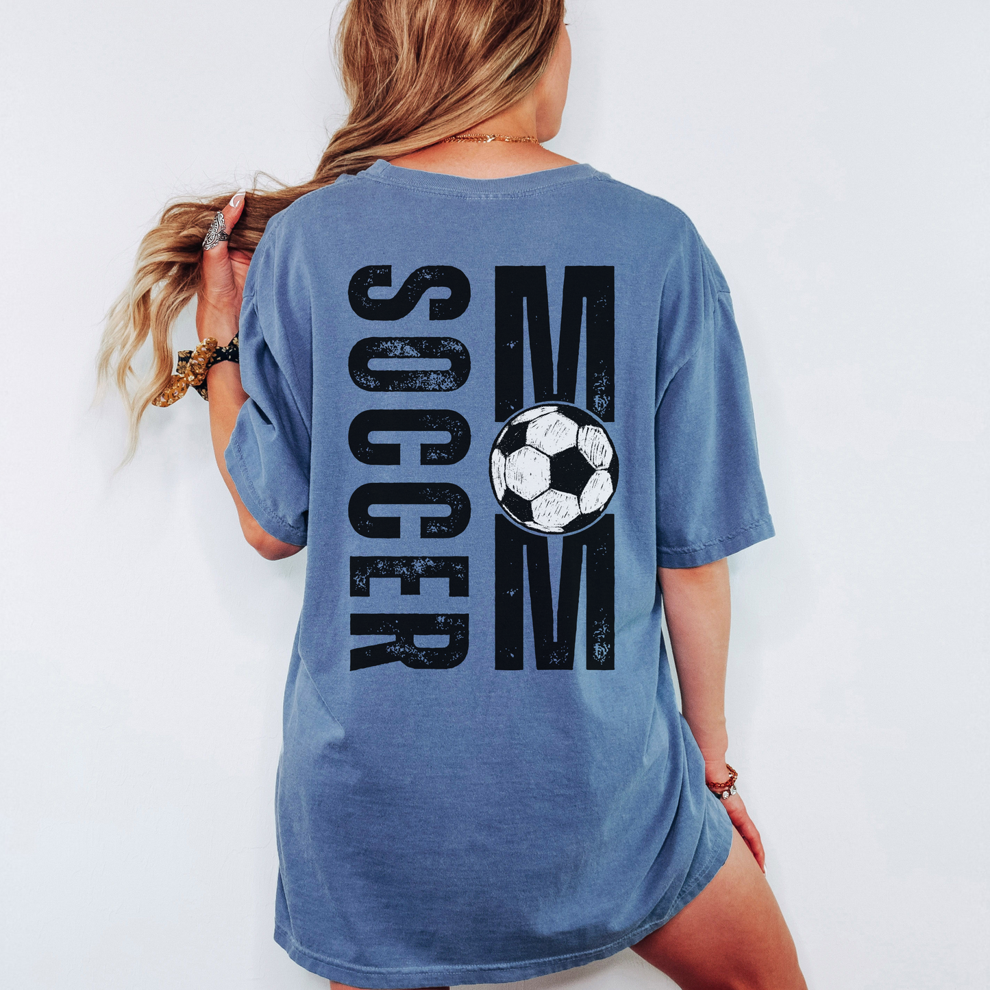 Soccer Mom Comfort Colors Shirt – Bold Game Day Graphic Tee