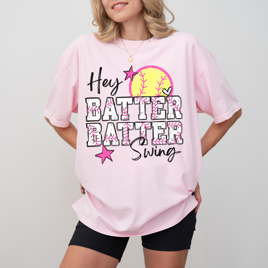 Softball Game Day Shirt – Comfort Colors Retro Tee for Softball Moms & Fans