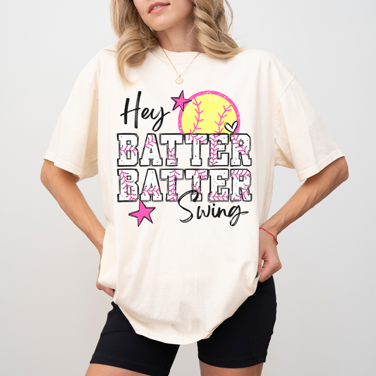 Softball Game Day Shirt – Comfort Colors Retro Tee for Softball Moms & Fans