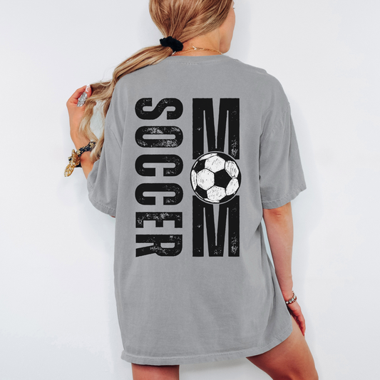 Soccer Mom Comfort Colors Shirt – Bold Game Day Graphic Tee